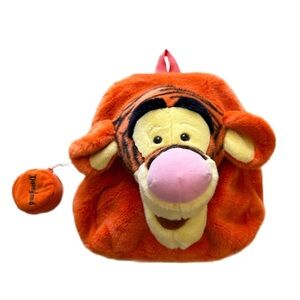 Disney Tigger Plush Backpack Orange Disneyland park
